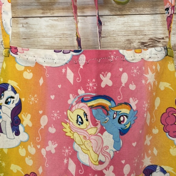 Girls hand made my little pony apron - Picture 3 of 5